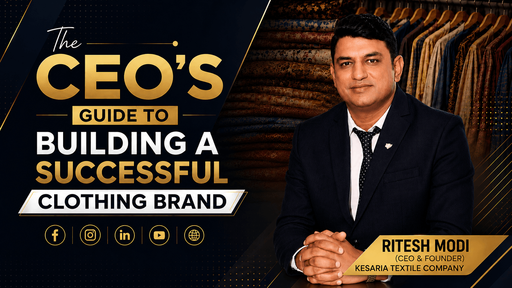 The CEO's Guide to Building a Successful Clothing Brand